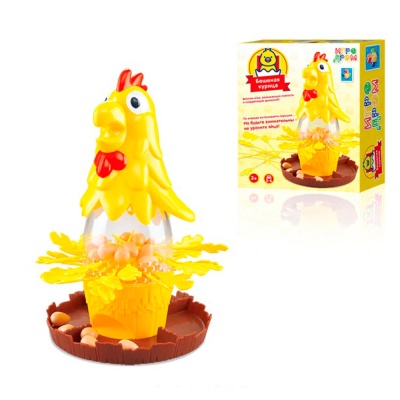 Настольная игра Игродром Бешеная курица 1Toy Т10829